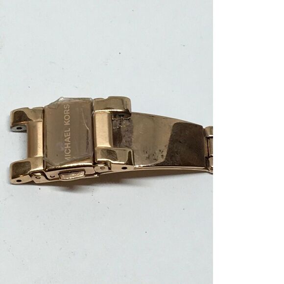 Authentic Michael Kors Band Partial Links Clasp Use For Parts 16mm V613 - Picture 3 of 7